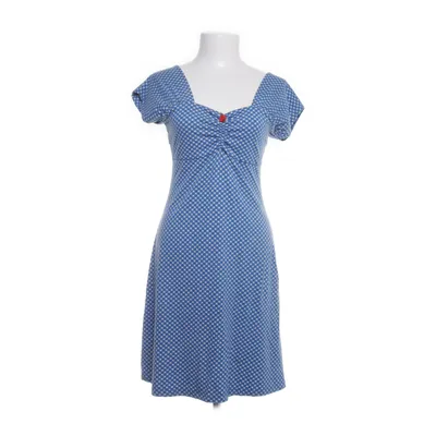Jurk (Blauw) van King Louie Elastaan, Viscose