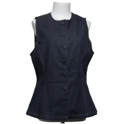 Jeansvest (Blå) fra Reserved Denim Bomuld, Elastan, Polyester, Viscose