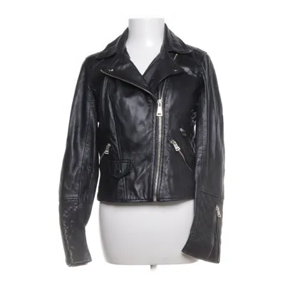 Bikerjakke (Sort) fra River Island Studio Læder, Polyester