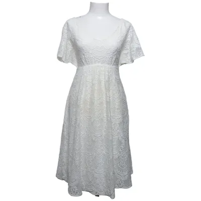 Zwangerschapsjurk (Wit) van Tiffany Rose Elastaan, Polyamide, Polyester