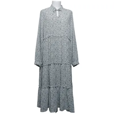 Robe longue (Blanc, Vert) de Pure Friday Polyester
