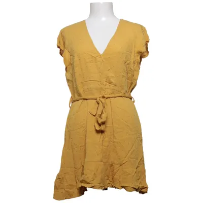 Robe portefeuille (Jaune) de Luck & Trouble Viscose