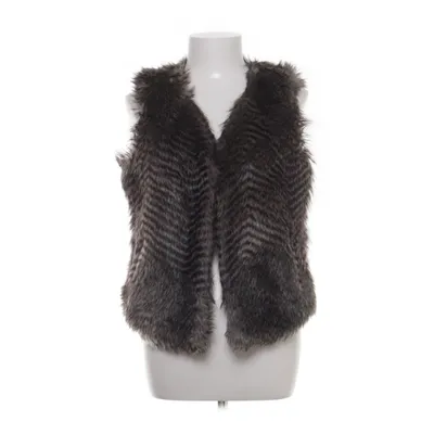 Outer vest (Gray, Black) from Lindex Acrylic, Polyester