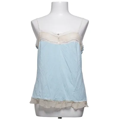 Haut de pyjama (Bleu) de Miss Selfridge Élasthane, Polyamide, Soie, Viscose