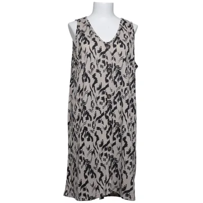 Robe (Beige, Noir) de MyWear Woman Élasthane, Polyester