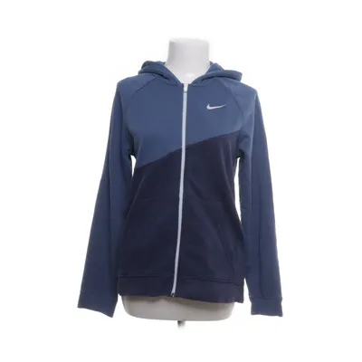 Hoodie (Blue, Black) from Nike Cotton, Elastane, Polyester