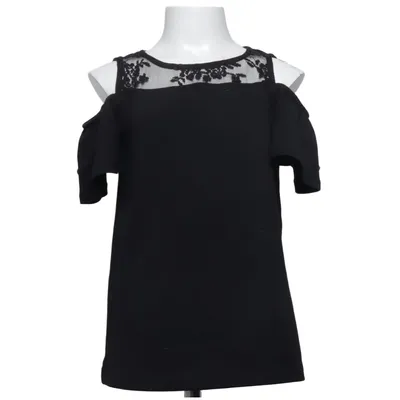 Top (Black) from Lindex Kids Elastane, Polyester, Viscose