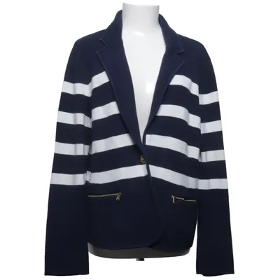 Cardigan (Blå, Hvid) fra Lauren Ralph Lauren Bomuld
