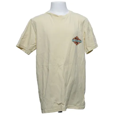 T-shirt (Geel) van Quiksilver Katoen