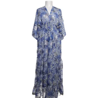 Maxi dress (Blue, Silver) from Purple Queen Viscose