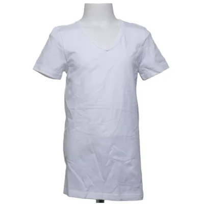 T-shirt (Vit) från Sanetta Bomull, Elastan