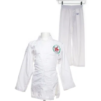Kampsportsdräkt (Vit) från Mizuno Bomull, Polyester
