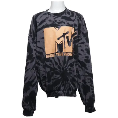 Sweatshirt (Gris, Noir) de H&M Coton, Polyester