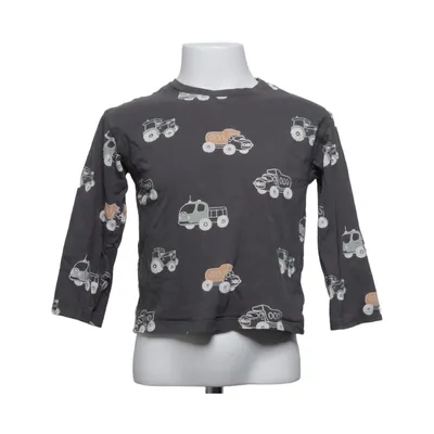 T-shirt à manches longues (Gris, Multicolore) de H&M Coton