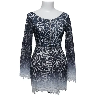 Robe (Noir, Blanc) de Dennis Maglic Coton, Polyester
