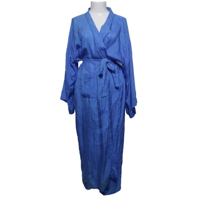 Dressing gown (Blue) from Sleep in Silk Silk