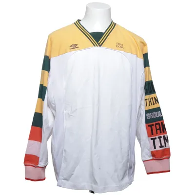 Träningströja (Vit, Flerfärgad) från Umbro Ekologisk bomull, Polyester