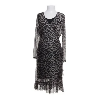Maxi dress (Beige, Multicolored) from Black Story Elastane, Polyester