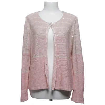 Cardigan (Pink, Beige) from Skovhuus Acrylic, Cotton, Polyester