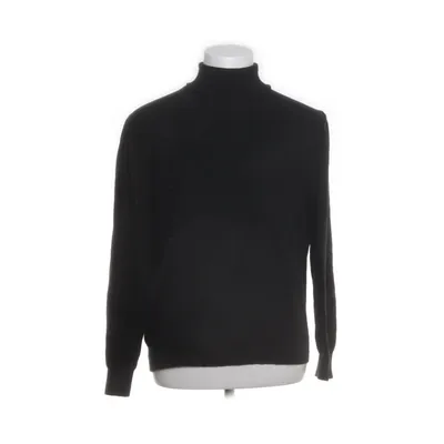 Polotröja (Svart) från Gran Sasso Ull