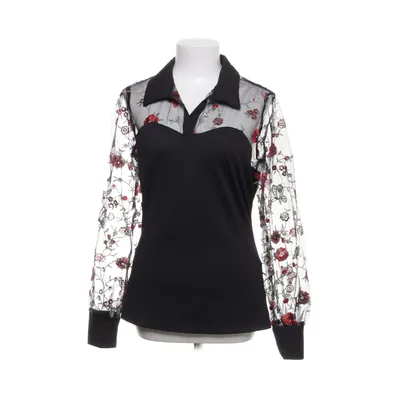 Blouse (Black, Multicolored) from Zanzea Collection Polyester
