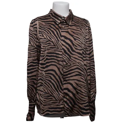 Blouse (Beige, Black) from Culture Polyester