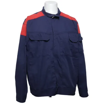 Arbejdsjakke (Blå, Rød) fra T&P Bomuld, Polyester