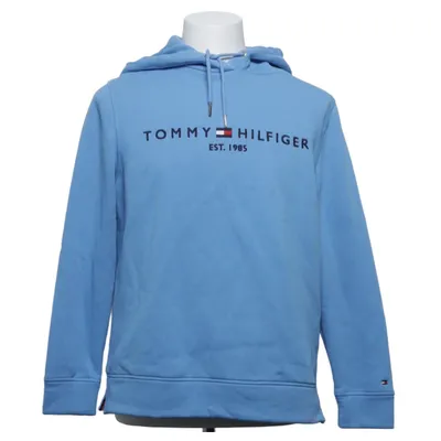 Huvtröja (Blå) från Tommy Hilfiger Bomull, Polyester