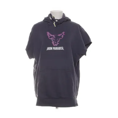 Kortärmad huvtröja (Blå) från Under Armour Bomull, Polyester