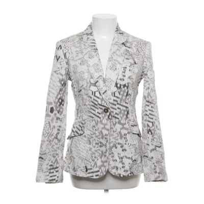 Blazer (Gris, Blanc, Noir) de Caractère Coton, Élasthane