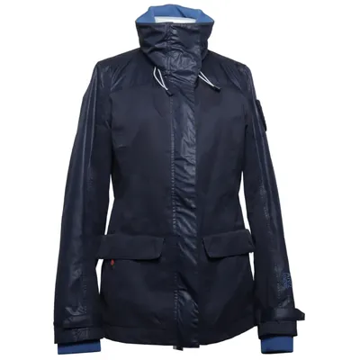 Outdoor jacket (Blue) from Arqueonautas Cotton, Polyamide, Polyester