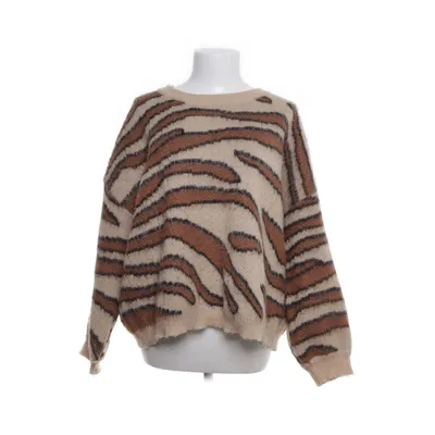 Sweater (Brown, Beige) from Luzabelle Acrylic, Polyamide