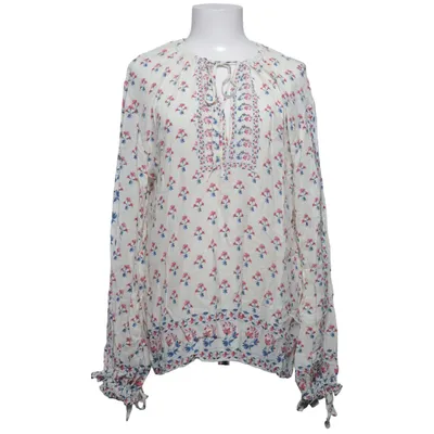 Blouse (White, Multicolored) from H&M Viscose