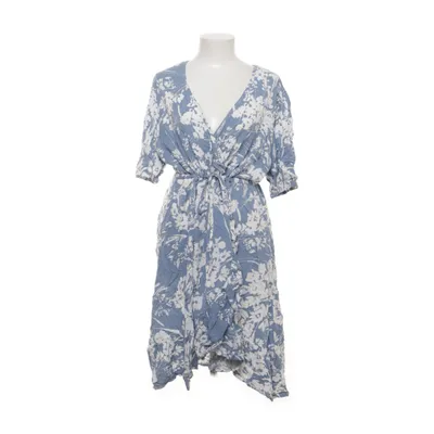 Klänning (Blå, Vit) från Vero Moda Curve Elastan, Viskos