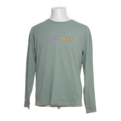 Long sleeve T-shirt (Green, Multicolored) from Crooked Tongues Cotton, Viscose