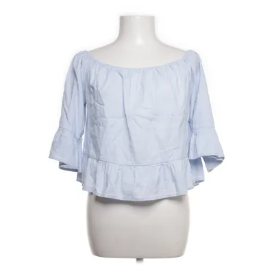 Peplum top (Blue) from Glassons Linen, Viscose