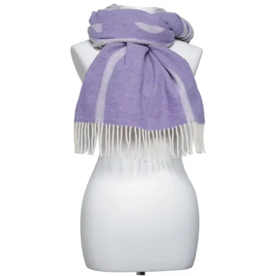 Sjaal (Lila, Beige) van Blanche Wol