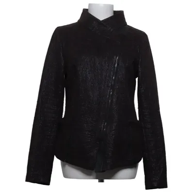 Bikerjack (Bruin) van Jones + Jones Acryl, Katoen, Elastaan, Polyester, Wol
