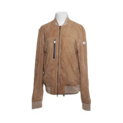 Läderjacka (Beige) från Snoot Mocka