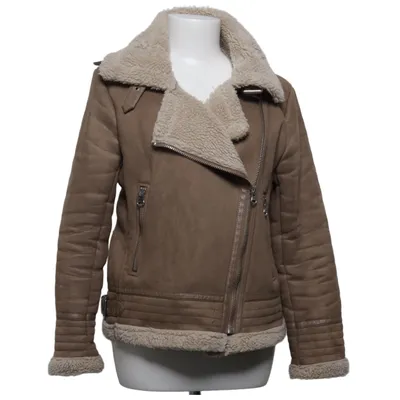 Shearlingjacka (Brun) från Zara Outerwear Polyester