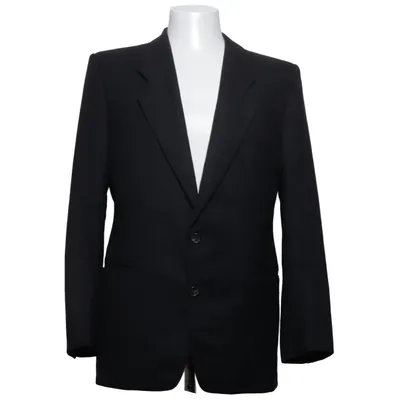 Blazer (Zwart) van Hugo Boss Viscose, Wol