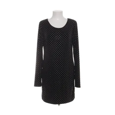 Jurk (Zwart, Zilver) van Amor & Psyche Elastaan, Polyester, Viscose