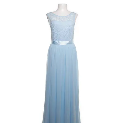 Aftenkjole (Blå) fra BeryLOve Elastan, Nylon, Polyester