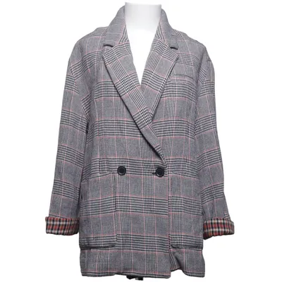 Blazer (Grijs, Rood, Zwart) van Zara Trafaluc Acryl, Katoen, Polyester