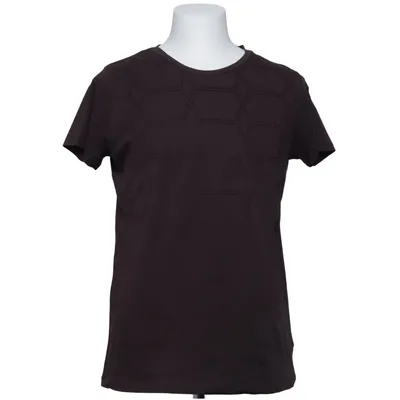 T-shirt (Bruin) van David Naman Katoen