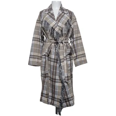Mantel (Beige, Braun) von H&M Trend Acryl, Polyester, Wolle, Polyamid, Viskose