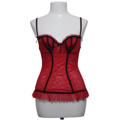 Bustier (Röd, Svart) från Marks & Spencer Elastan, Polyamid, Polyester