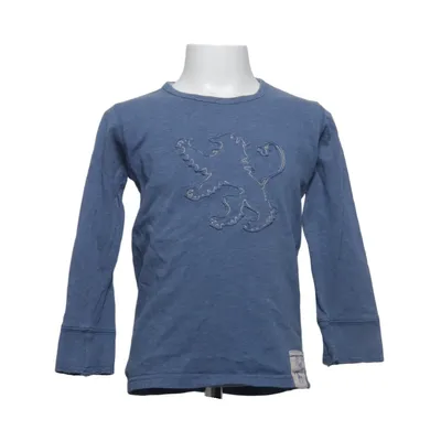 T-shirt à manches longues (Bleu) de Varför Därför Coton