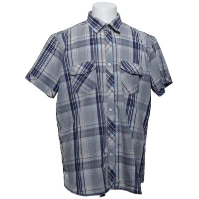 Chemise à manches courtes (Gris, Bleu, Multicolore) de Filip Shirts Coton, Polyester
