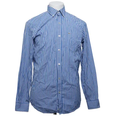 Overhemd (Blauw, Wit) van Lacoste Katoen